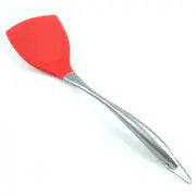Thickened Silicone Non-Stick Wok Spatula with Steel Handle
